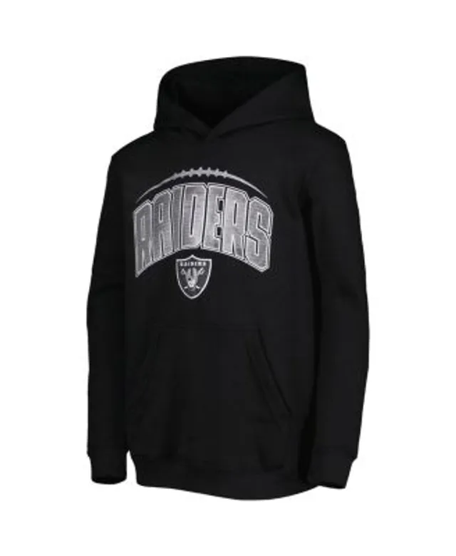 Outerstuff Youth Black/Heather Gray New Orleans Saints Double Up