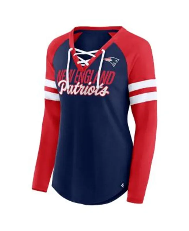 Tommy Hilfiger Patriots Mesh Raglan Long Sleeve T-Shirt - Women's