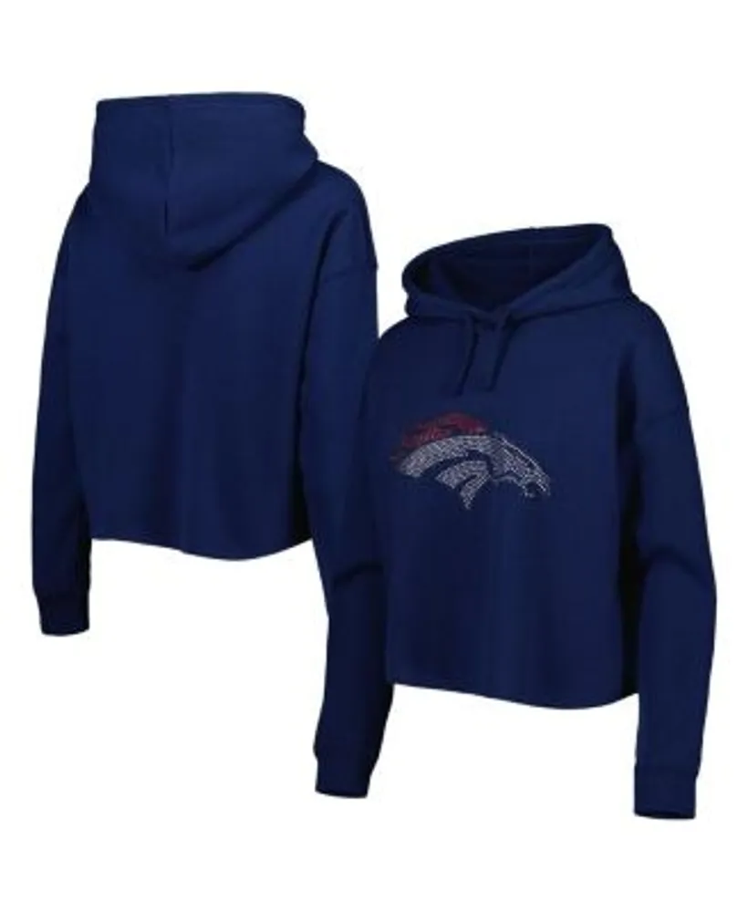 Men's Nike Navy Denver Broncos Local Pullover Hoodie