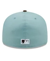 Men's New Era Light blue/navy Detroit Tigers Beach Kiss 59FIFTY Fitted Hat