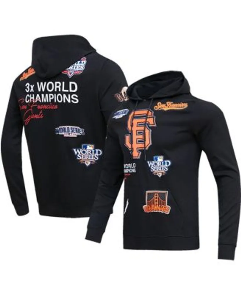 San Francisco Giants Fundamentals Fleece Pullover Hood - Womens