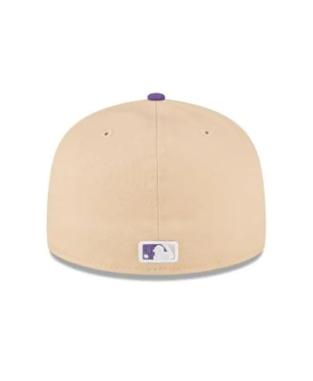 Men's Pittsburgh Pirates New Era Gray/Peach 2006 MLB All-Star Game Purple  Undervisor 59FIFTY Fitted