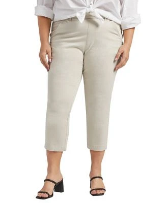 Plus Maddie Mid Rise Capri Pants