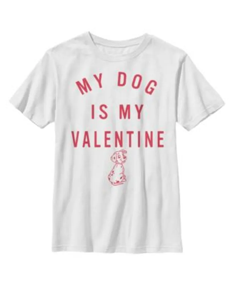 Boy's One Hundred And One Dalmatians Puppy Dalmatian Love T-shirt