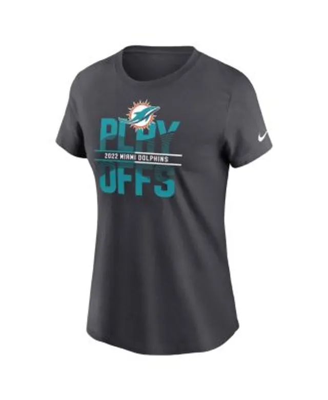 Nike Men's Anthracite New York Giants 2022 NFL Playoffs Iconic T