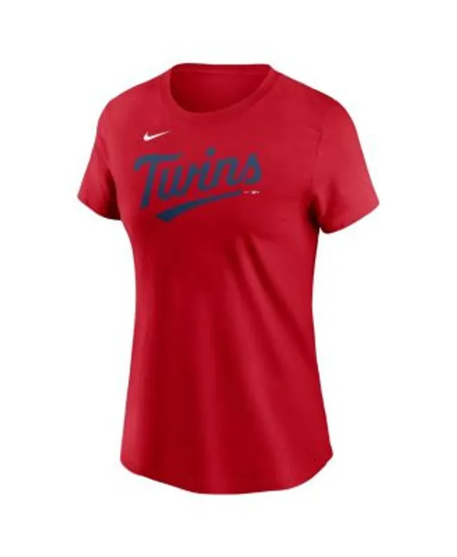 Nike Women's Red Minnesota Twins 2023 Wordmark T-shirt