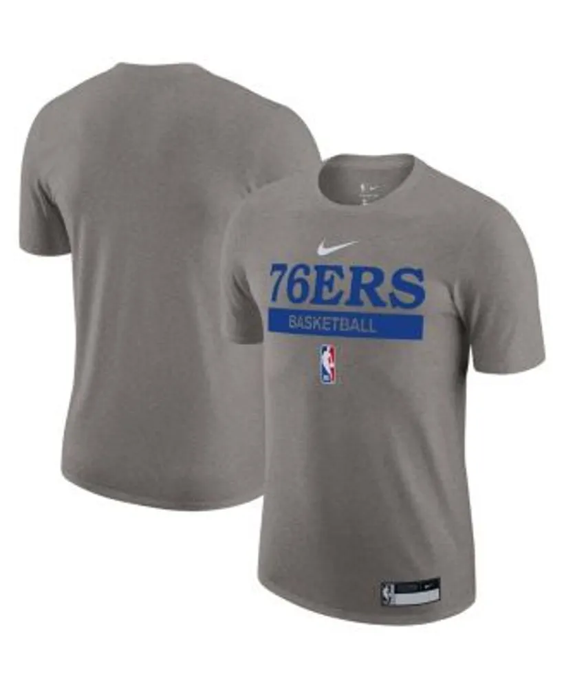 Men's Nike Heathered Gray Philadelphia 76ers 2022/23 Legend On-Court Practice Performance Long Sleeve T-Shirt Size: Medium