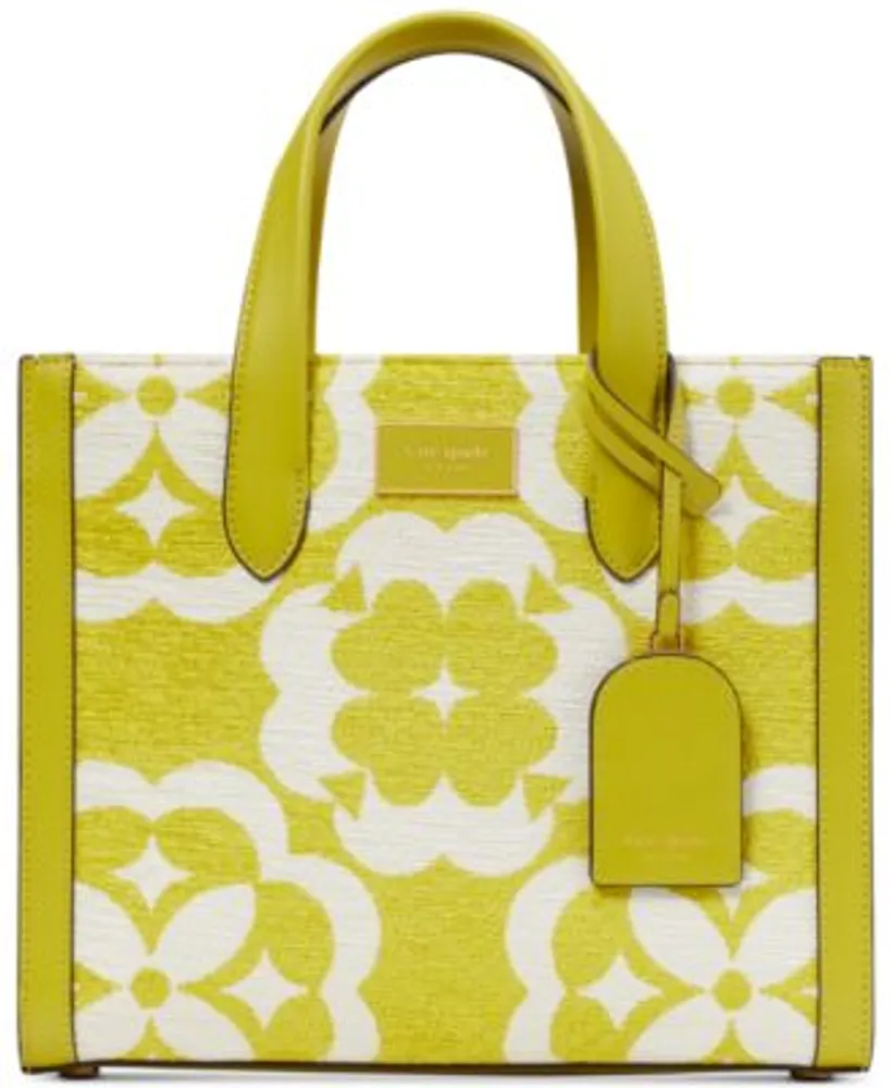 Spade Flower Monogram Manhattan Chenille Small Tote