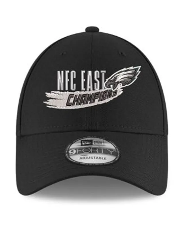 Philadelphia Eagles New Era 2022 NFC East Division Champions Locker Room  9FORTY Adjustable Hat - Heather Gray