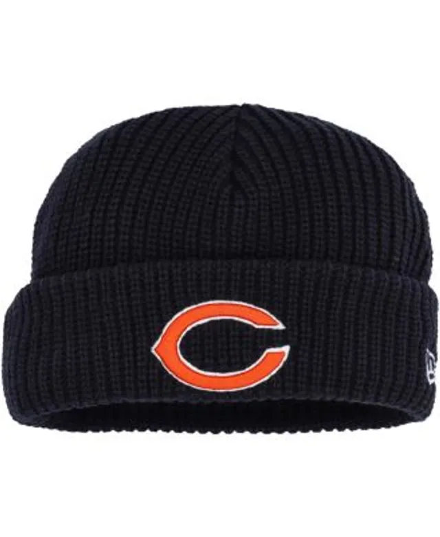 New Era Men's Navy Chicago Bears Fisherman Skully Cuffed Knit Hat