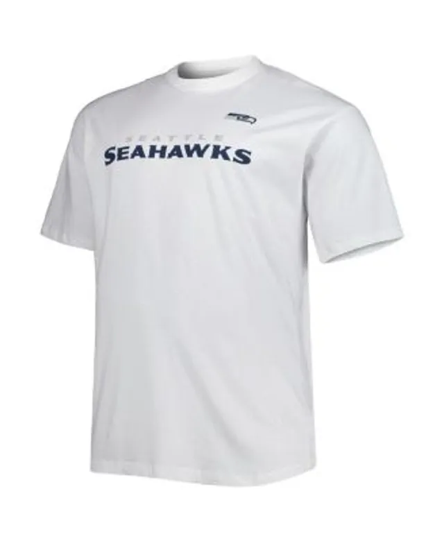 Fanatics Men's Branded White Seattle Seahawks Big and Tall Hometown  Collection Hot Shot T-shirt