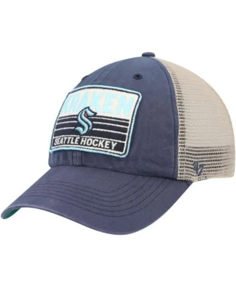 Seattle Kraken '47 Clean Up Adjustable Hat - Deep Sea Blue