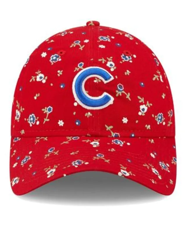 New Era Women's Royal Chicago Cubs Floral 9TWENTY Adjustable Hat