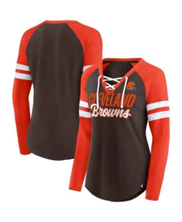 Men's Fanatics Branded Brown/Orange Cleveland Browns Player Pack T-Shirt  Combo Set