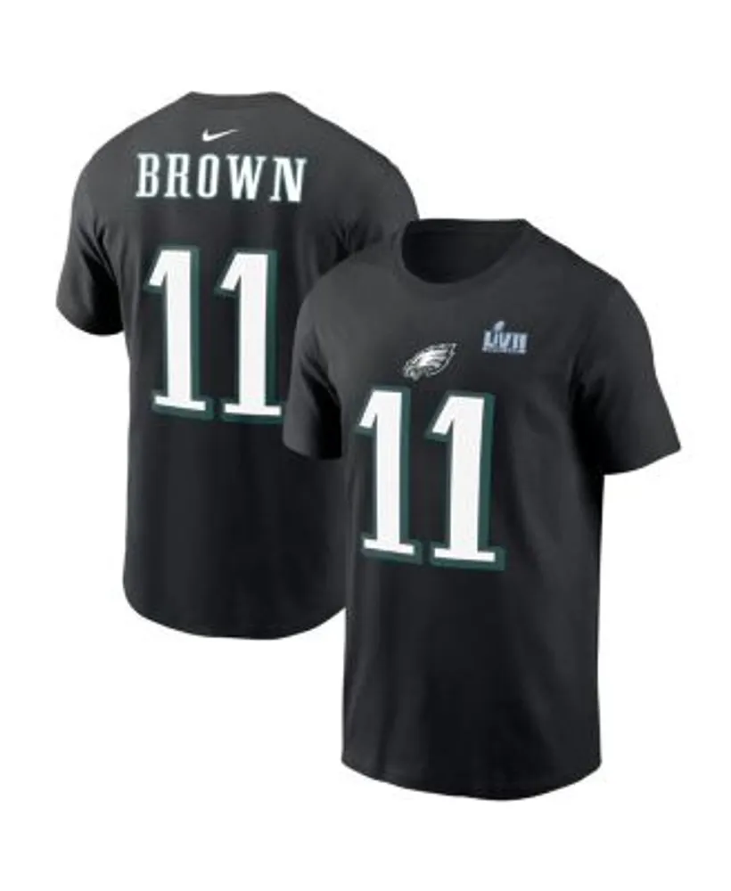 Lids Jalen Hurts Philadelphia Eagles Super Bowl LVII Big & Tall Name Number  T-Shirt - Black