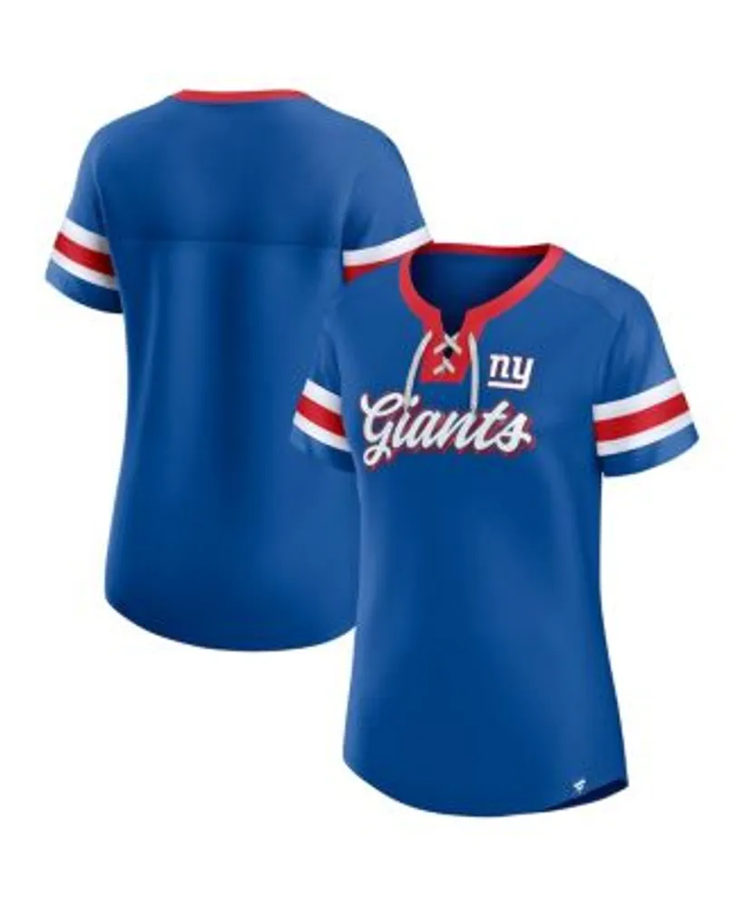 Men's Fanatics Branded Royal/Red New York Giants Player Pack T-Shirt Combo  Set