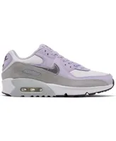 Nike Big Girls Air Max 90 Leather Running Sneakers from Finish Line - Macy's