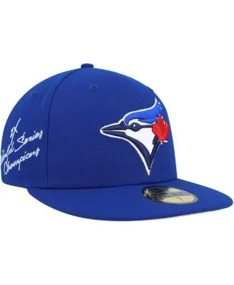 New Era Men's White, Coral Toronto Blue Jays 1992 World Series