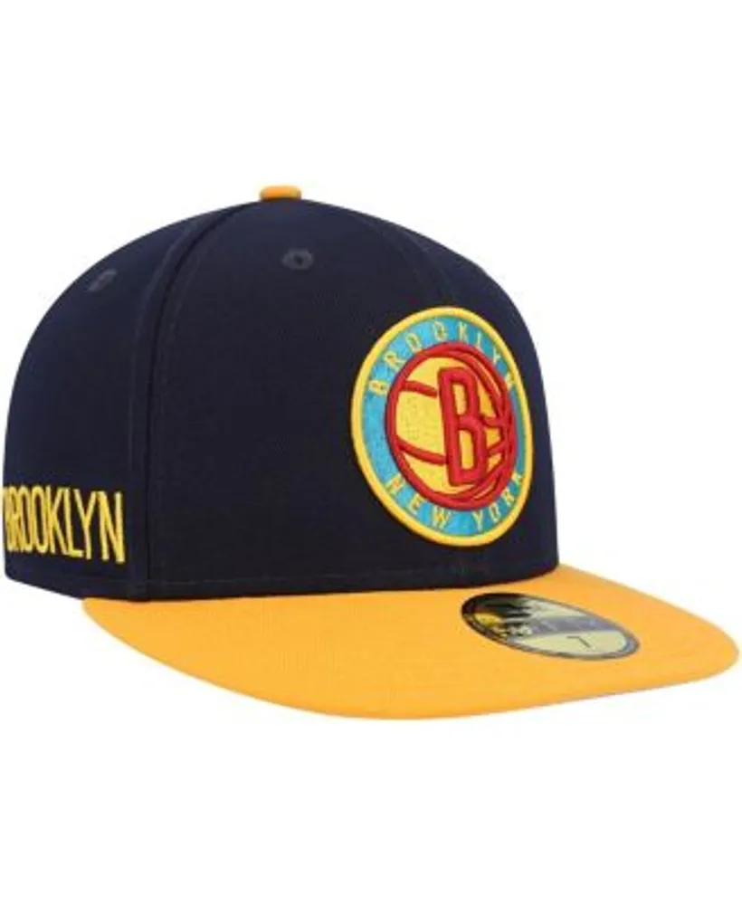 Brooklyn Nets New Era Hardwood Classics 59FIFTY Fitted Hat - Blue