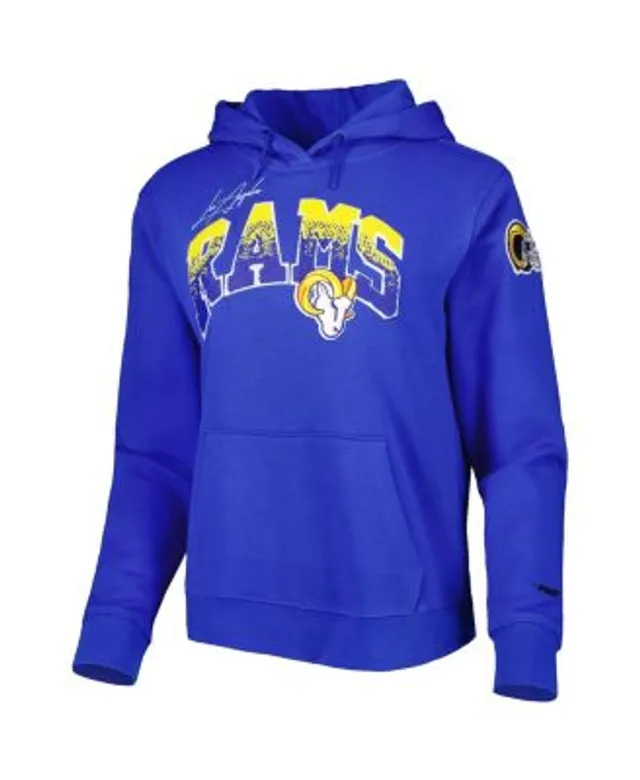 Nike Men's Los Angeles Rams Sideline Therma-FIT Pullover Hoodie - Royal - XXXL Each