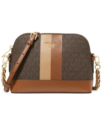 Signature Jet Set Charm Small Dome Crossbody