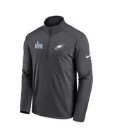 Men's Nike Anthracite Philadelphia Eagles Super Bowl LVII Left Chest Polo Shirt