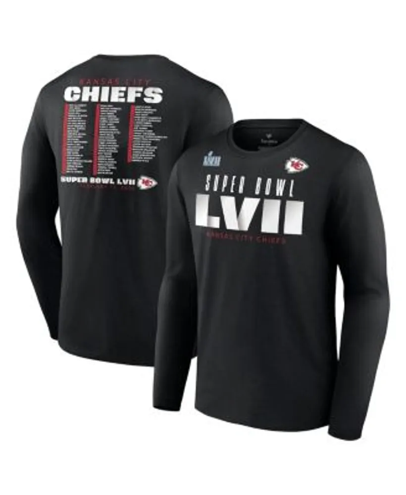 Mens Fanatics Branded Red Kansas City Chiefs One Two Long Sleeve T-Shirt