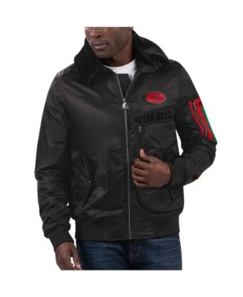 men's 49ers bomber jacket