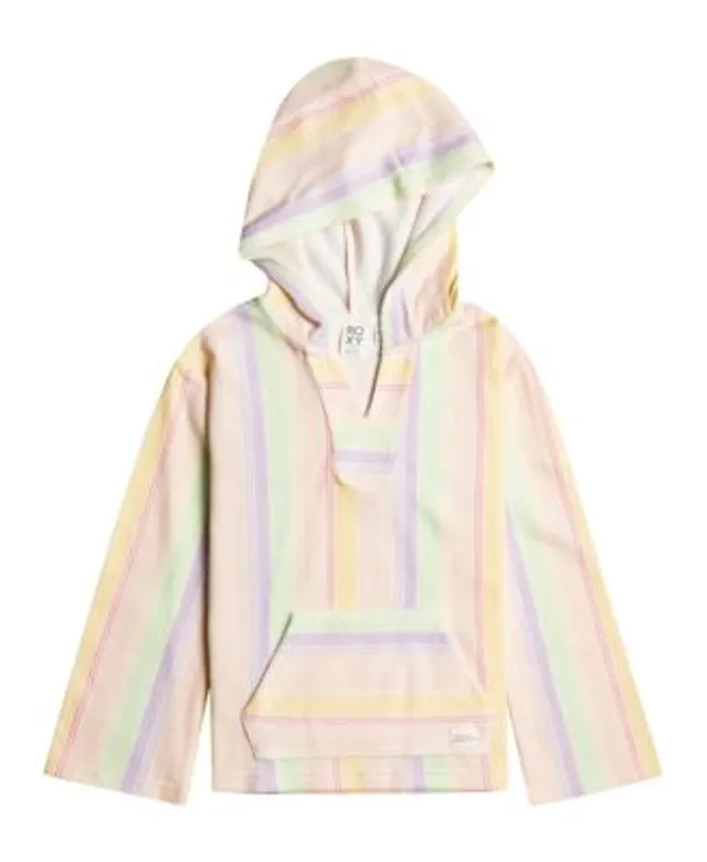 Outerstuff Girls Youth White Chicago Cubs Color Run Cropped Hooded Sweatshirt Size: Extra Large