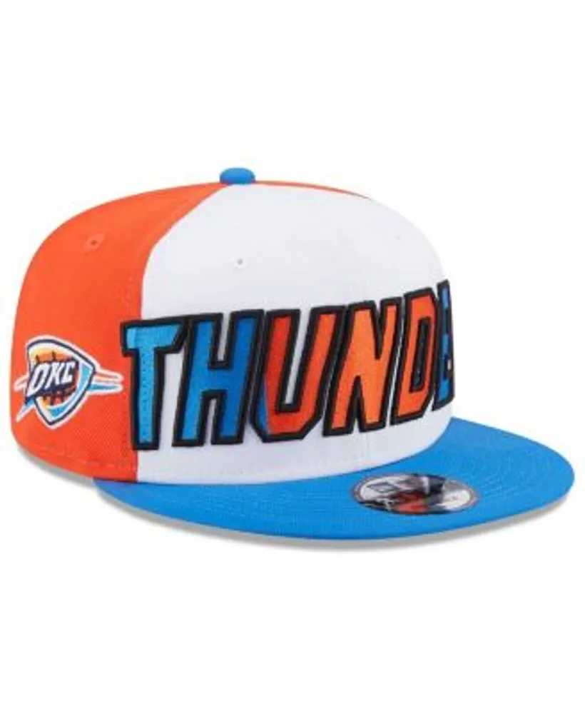 New Era Men's Oklahoma City Thunder Blue 9FIFTY Adjustable Hat