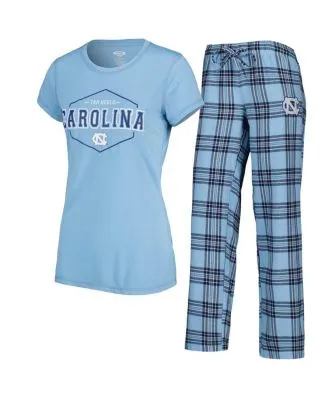 Women's Concepts Sport Navy Dallas Cowboys Plus Size Badge T-Shirt & Flannel Pants Sleep Set