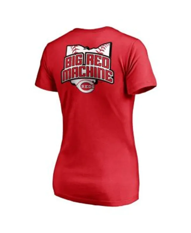 Touch Women's Red, White Cincinnati Reds Setter T-shirt