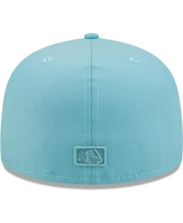 Boston Red Sox New Era Spring Color Pack Two-Tone 59FIFTY Fitted Hat -  Turquoise/Yellow