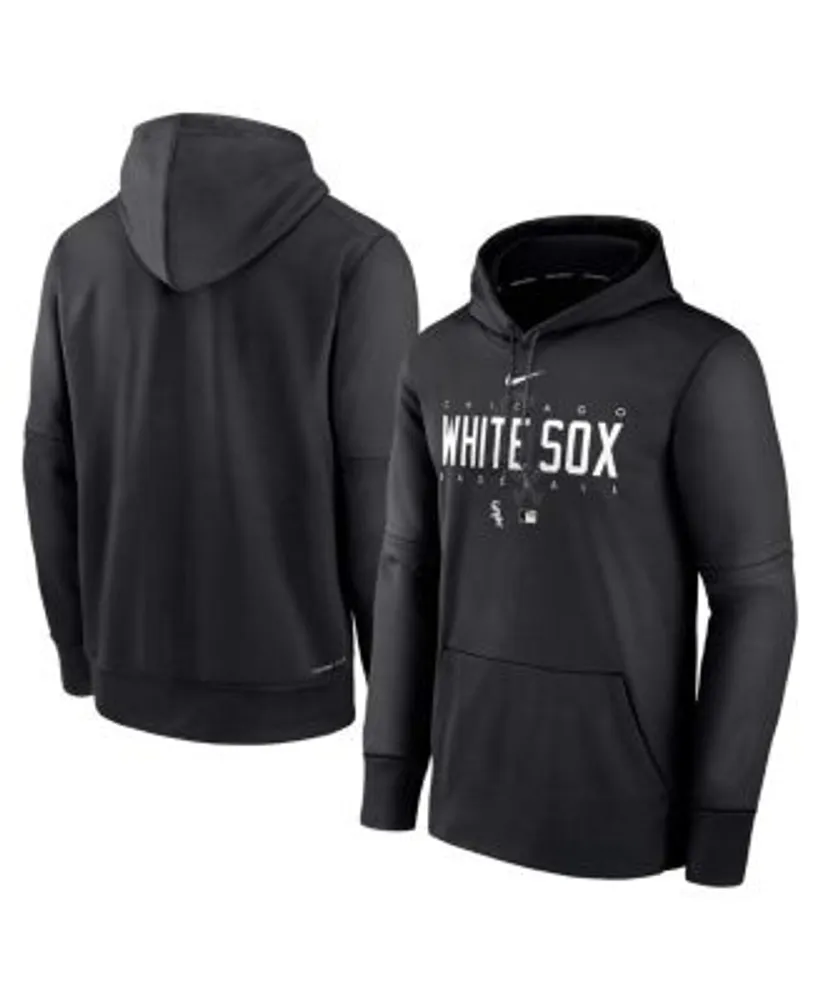 Men's Nike Black Chicago White Sox Statement Ball Game Fleece Pullover Sweatshirt