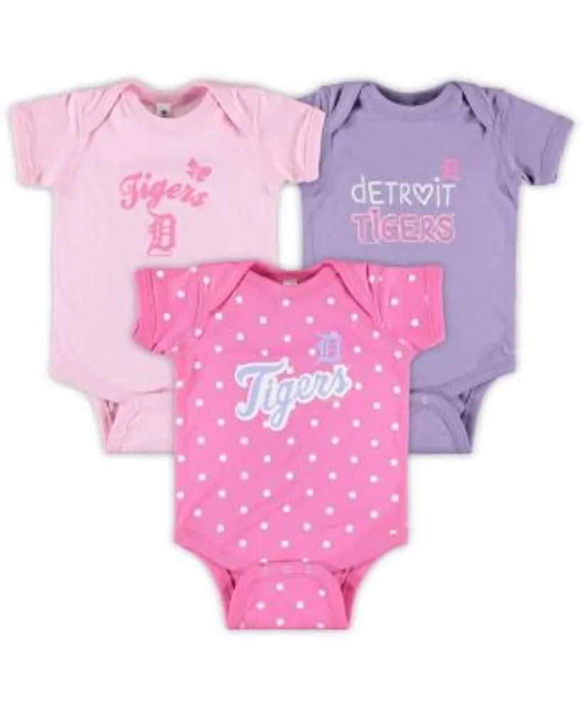 Pittsburgh Steelers Girls Newborn & Infant Cutest Fan Bodysuit - Pink