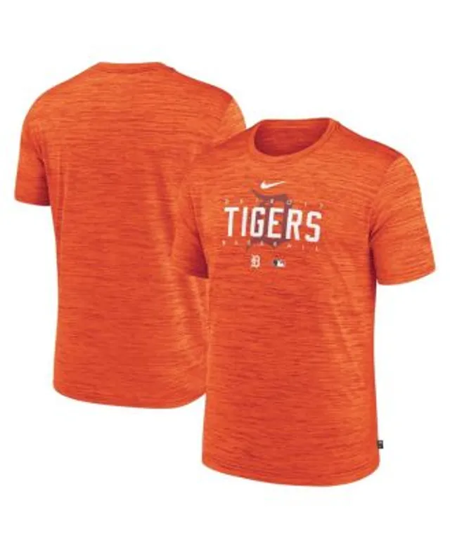 Men's Nike Anthracite Detroit Tigers Authentic Collection Velocity Practice Performance T-Shirt Size: Small