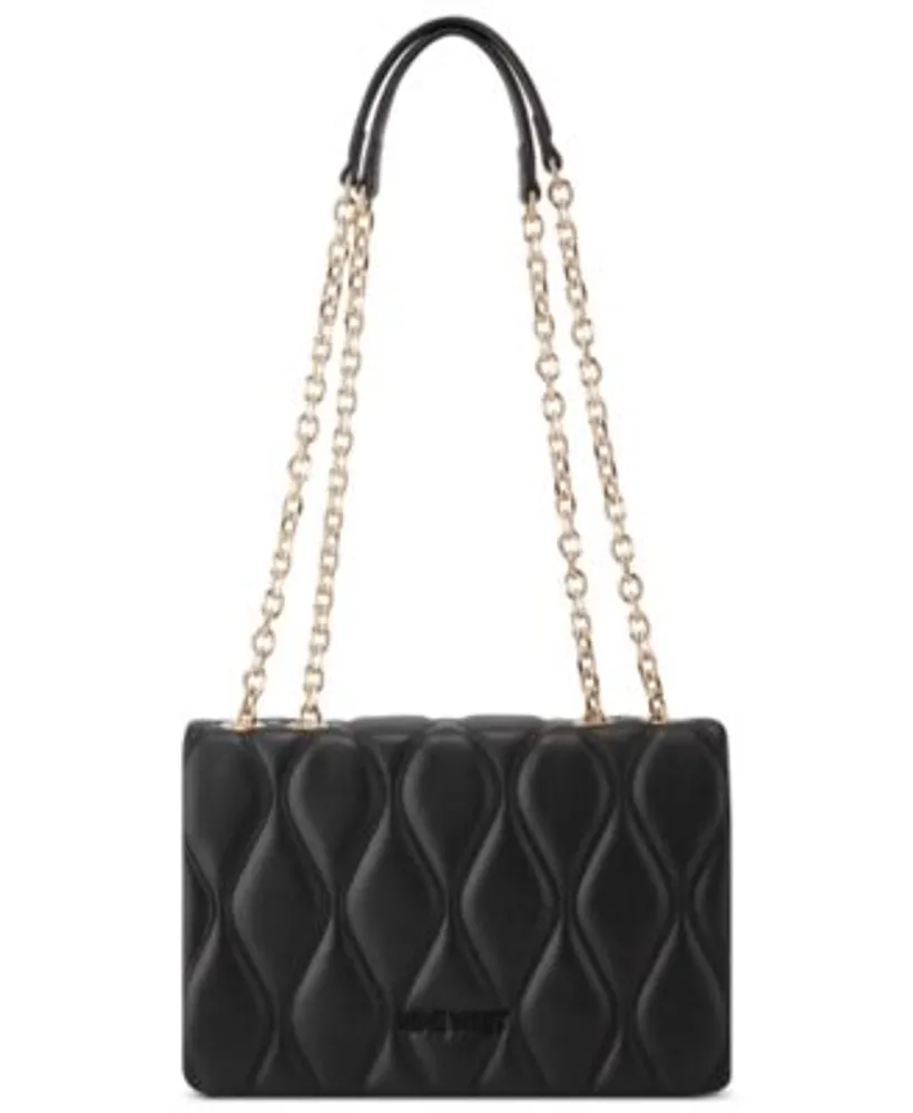 DKNY Lola Flap Leather Crossbody - Macy's