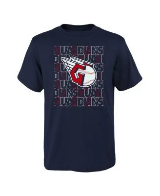 Youth Red Cleveland Guardians Logo T-Shirt 