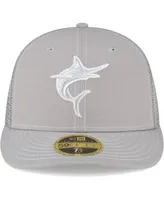 Men's New Era Black Miami Marlins Authentic Collection On-Field