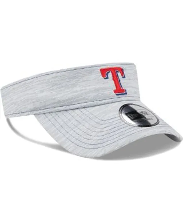 Texas Rangers New Era Top Visor 39THIRTY Flex Hat - Black