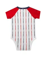 Infant Navy/Heather Gray St. Louis Cardinals Little Slugger Two-Pack Bodysuit Set