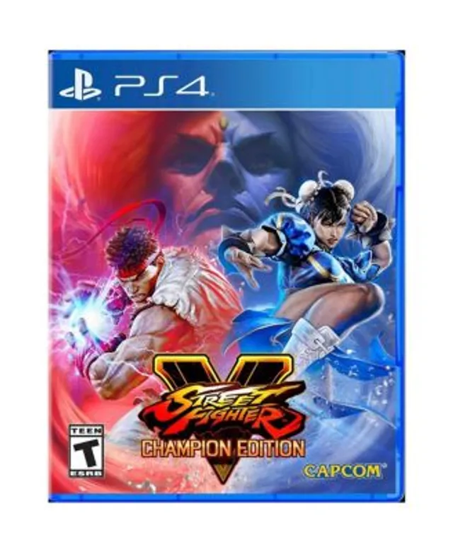 Capcom Street Fighter V Champion Edition PS4 Game Blue