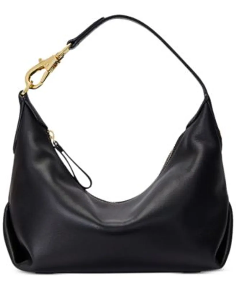 COACH Small Pouch Crossgrain Leather Shoulder Bag - Macy's