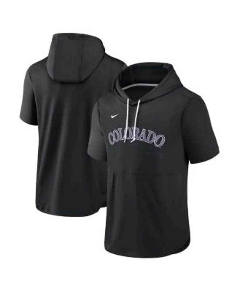 Men's Nike Gray/Black Colorado Rockies Authentic Collection Game Long  Sleeve T-Shirt