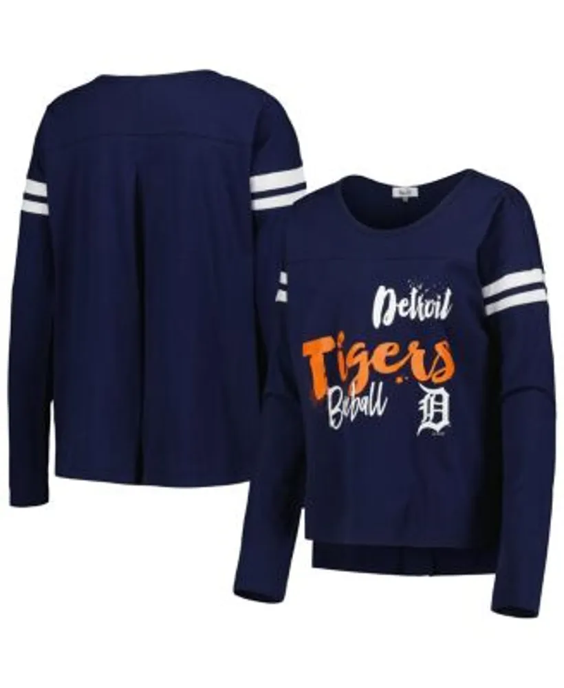 Touch Women's Navy, White Detroit Tigers Setter T-shirt