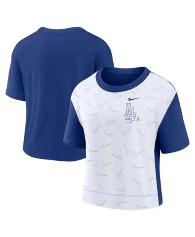 Nike Youth Los Angeles Dodgers 3/4-Sleeve Raglan T-Shirt - Macy's