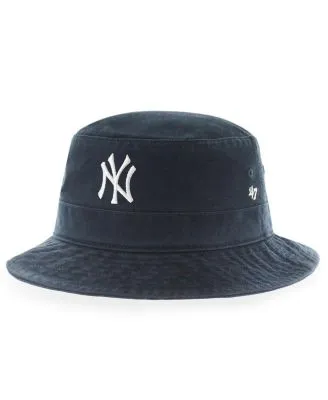 New York Yankees New Era Reverse Bucket Hat - Navy
