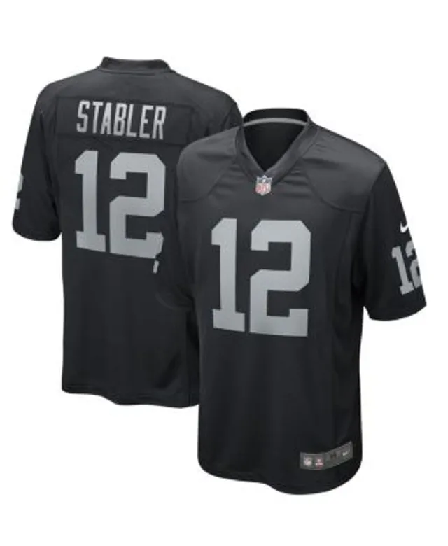 Nike Men's Ken Stabler Black Las Vegas Raiders Game Retired Player