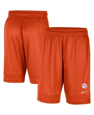 Men's New York Mets Mitchell & Ness Orange Hyper Hoops Shorts
