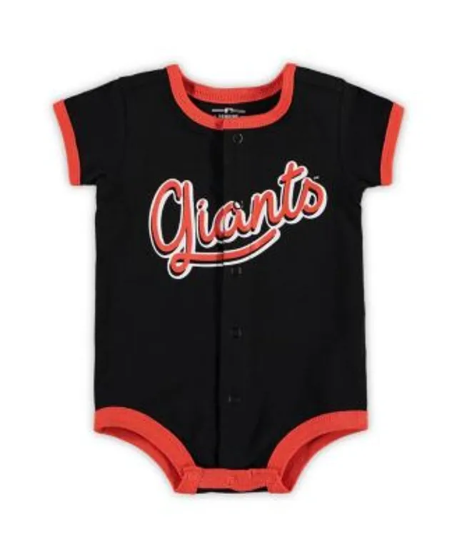 Outerstuff Newborn and Infant Boys Girls Red Philadelphia Phillies Stripe  Power Hitter Romper